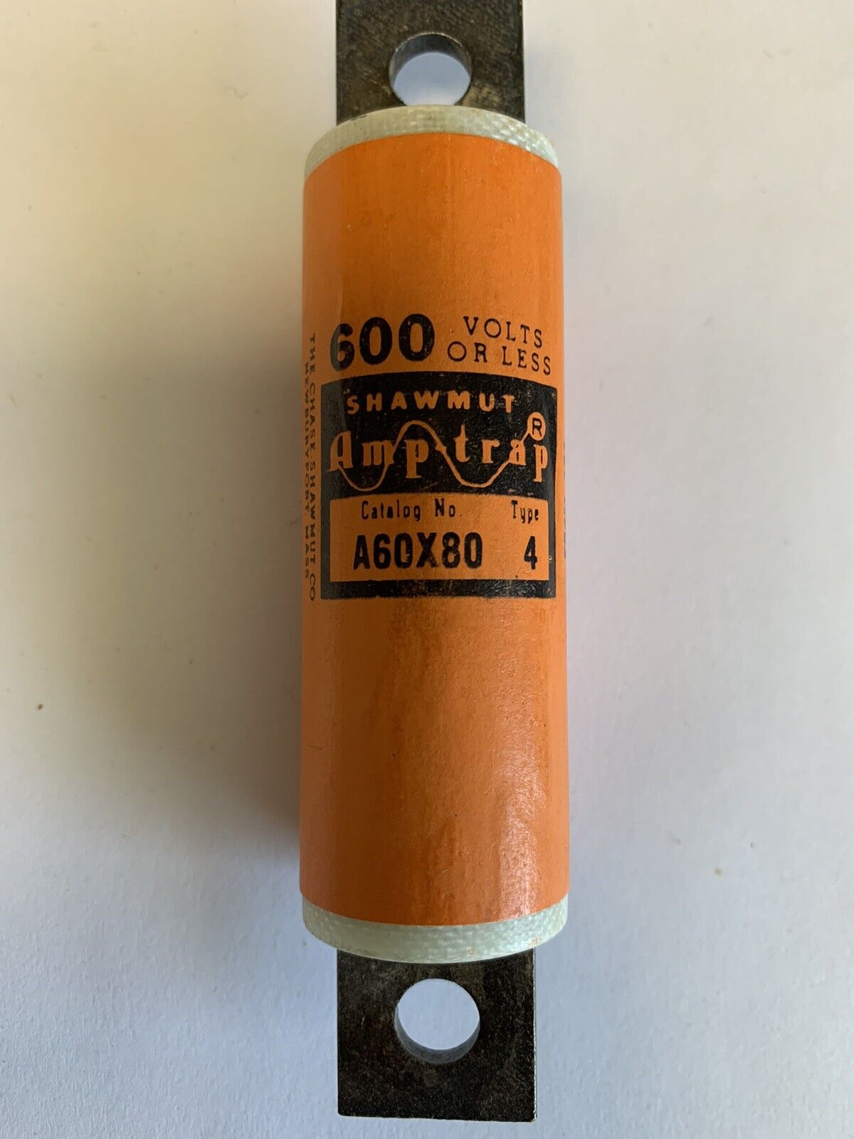 Shawmut Amp-trap A60X80 Type 4 80A 600V Fuse "Lot of 3"