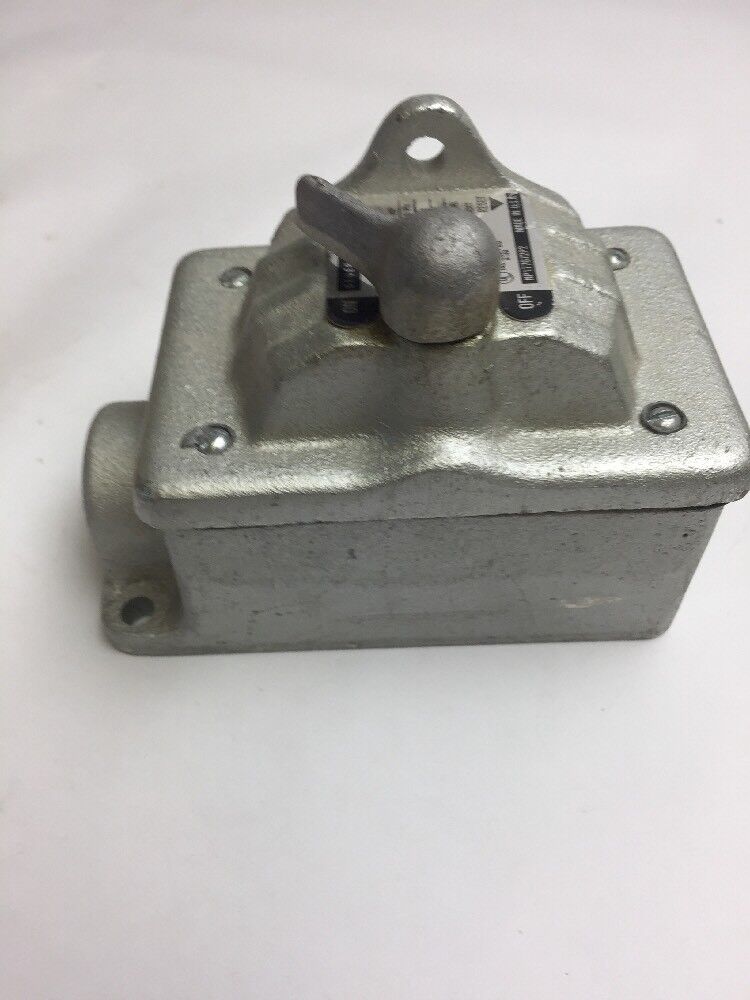 GE CR101Y400H MAN MOTOR STARTER SINGLE SPEED 1HP MAX 115/230V 25-60HZ 1 POLE