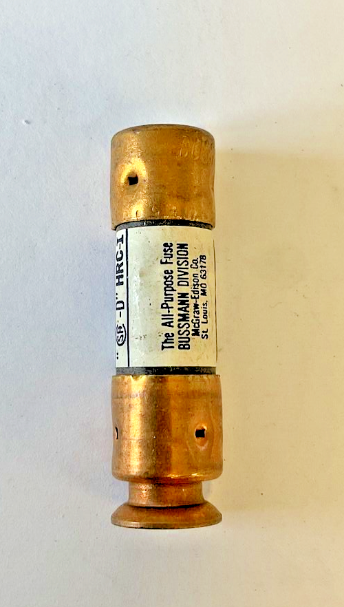 BUSSMANN FRN-R-5 6/10 FUSE FUSETRON 250VAC 5 6/10A ***LOT OF 7***