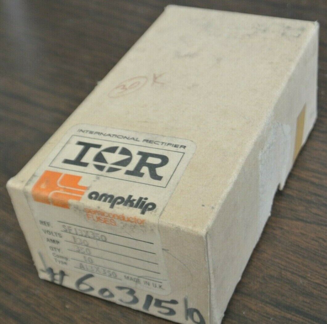 INTERNATIONAL RECTIFIER SF13X350 FUSE / 350A / 130V / NEW SURPLUS / EACH