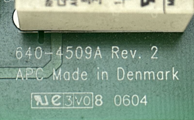 APC 640-4509AREV 2 CIRCUIT BOARD