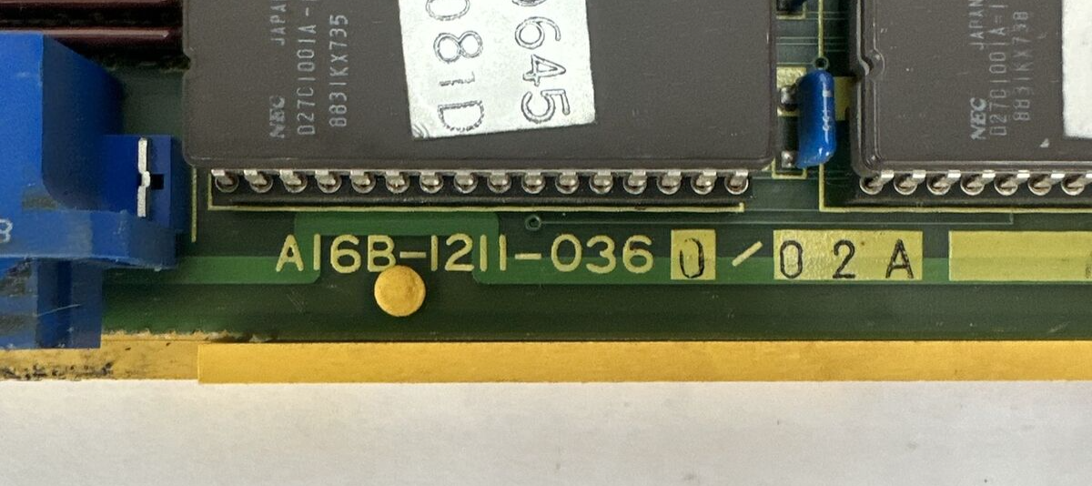 FANUC A16B-1211-0360/02A SUB CPU CIRCUIT BOARD