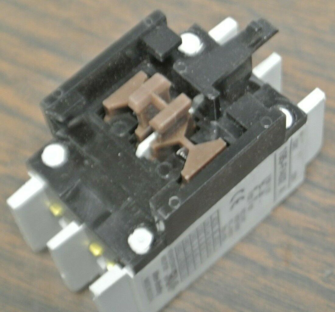 LOT of 2 / ALLEN-BRADLEY 195-FA02 ADD-ON CONTACT BLOCK / NEW SURPLUS