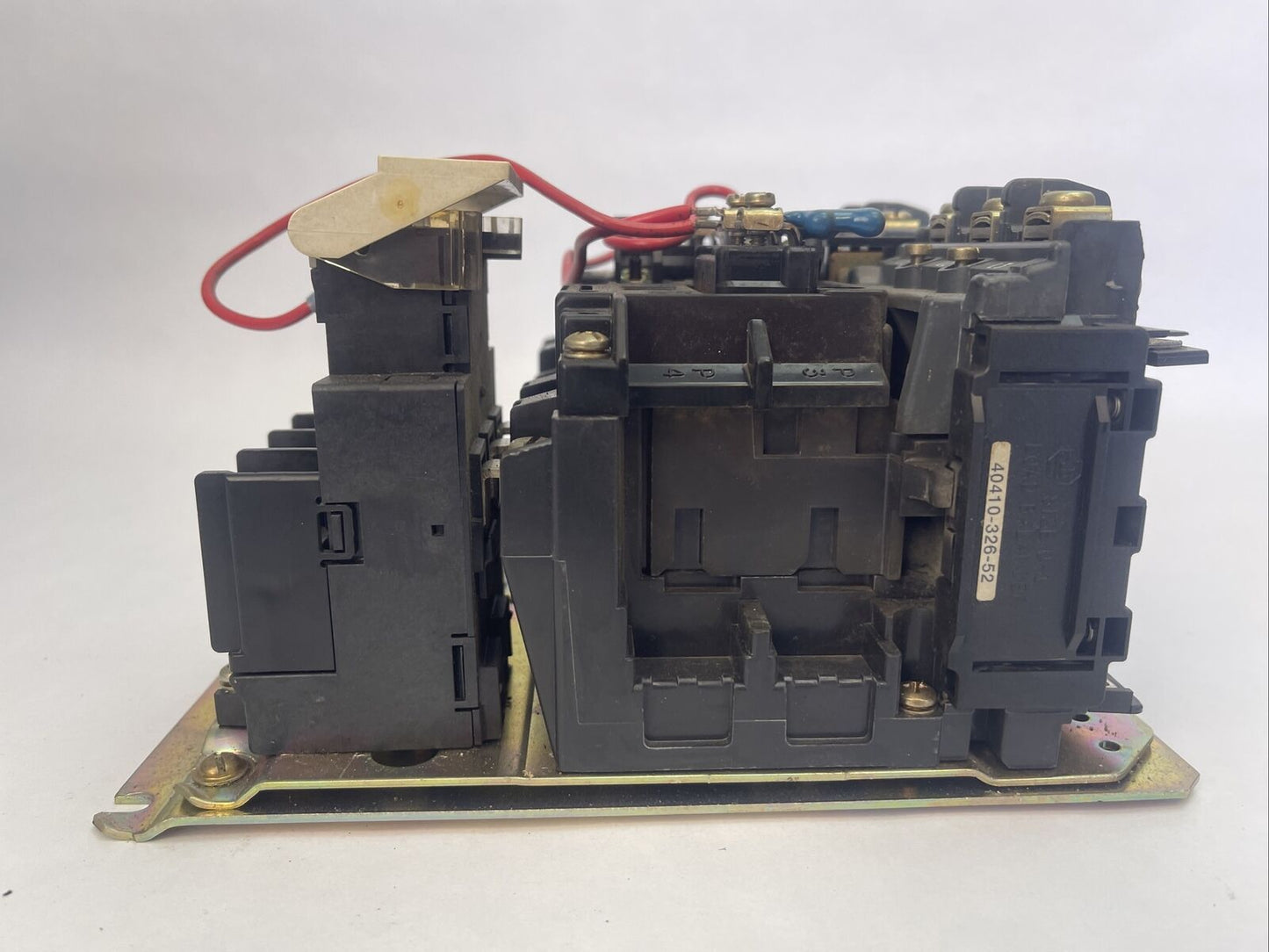ALLEN BRADLEY 505-BOD-A2D REVERSING STARTER SIZE 1 SER C 600VAC 27A 10HP COIL