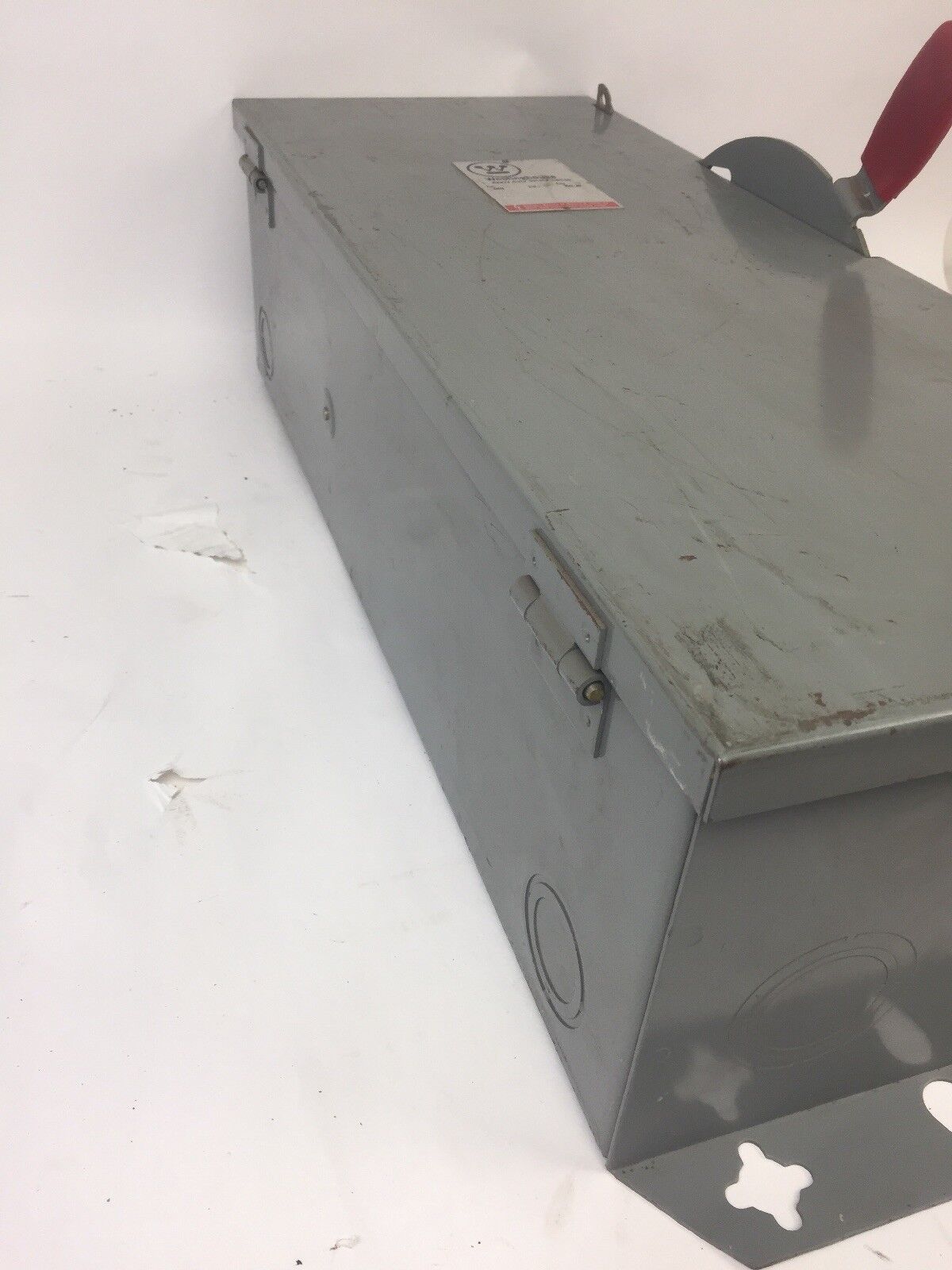 WESTINGHOUSE HUN363 HEAVY DUTY SAFETY SWITCH 100AMP 600VAC 75HP TYPE 1 ENCLOSURE