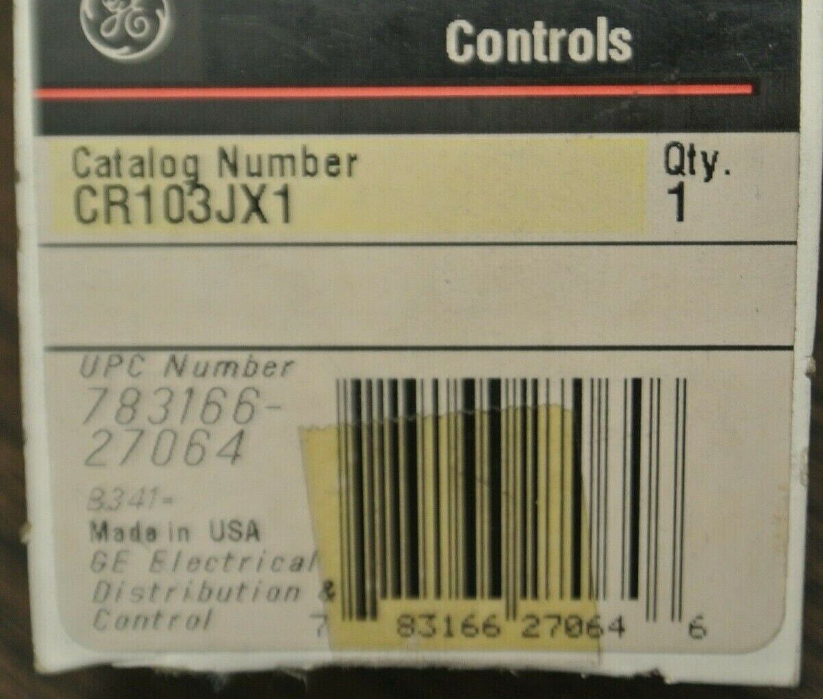 G.E. CR103JX1 LOCKING ATTACHMENT for CR103JA PUSHBUTTONS / NEW SURPLUS