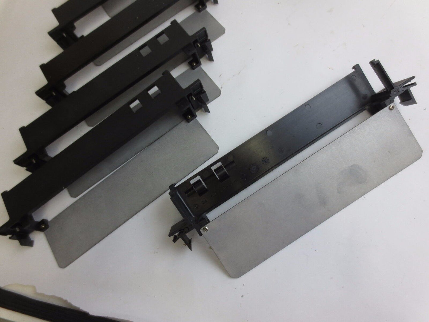 GE FANUC 44C715527-001 MODULE CASING - LOT of 7 (1 w/COVER/DOOR, 6 w/OUT)