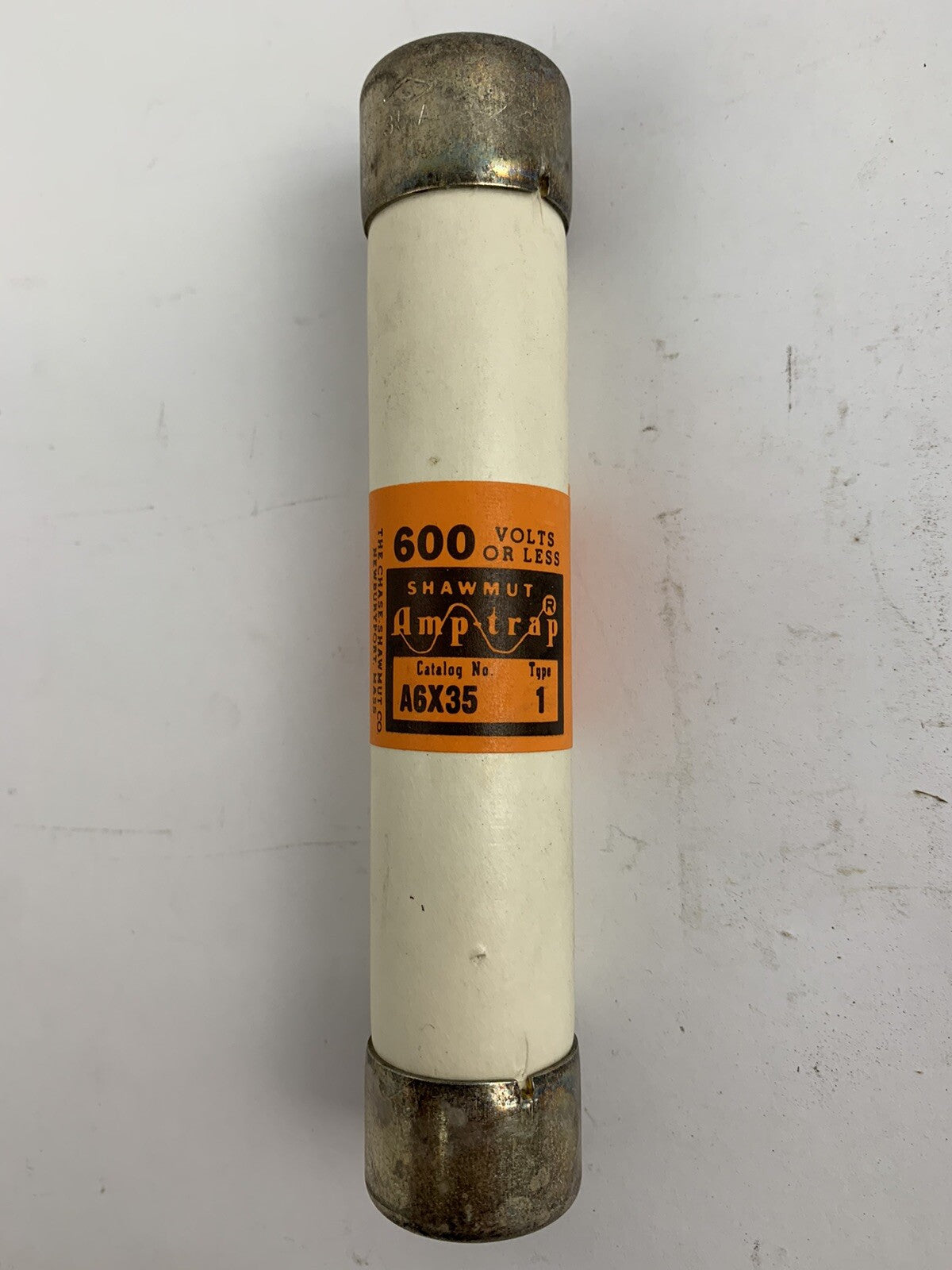 Shawmut Amp-trap A6X35 Type 1 35A 600V Fuse "Lot of 10"