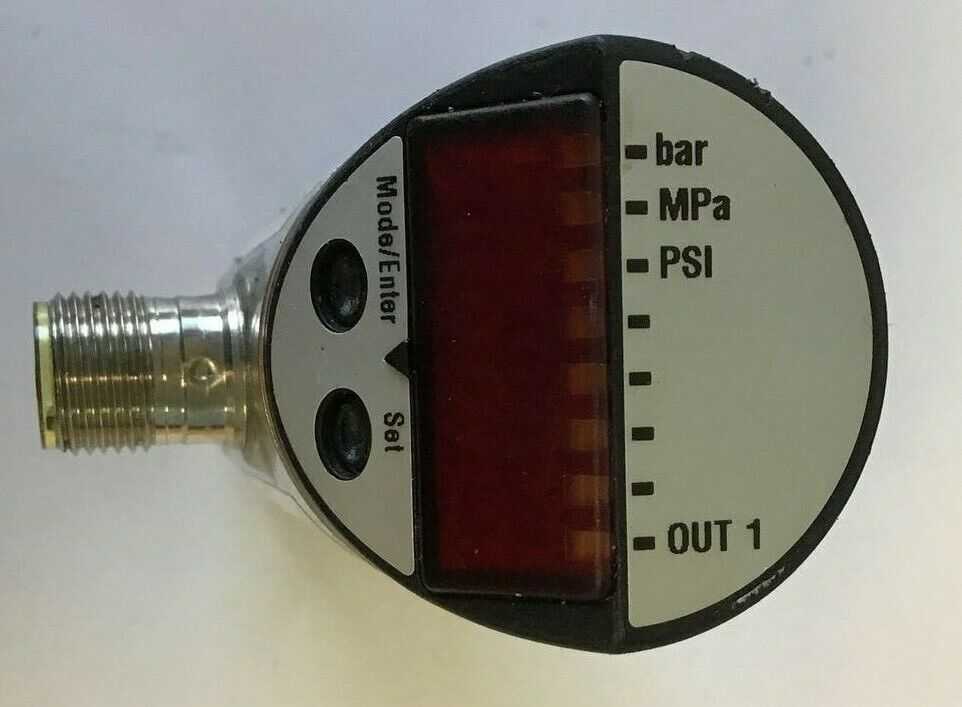 IFM PN5204 PRESSURE SWITCH PORT 1/4 18-36VDC 250MA
