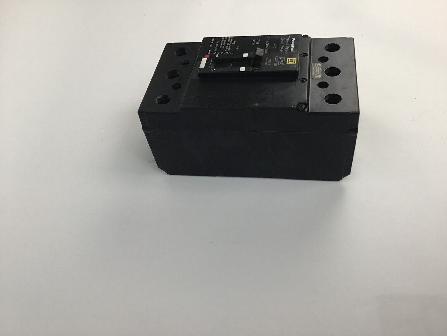 SQUARE D KDL32225 225A 240VAC/25kA SER 1 THERMAL MAGNETIC CIRCUIT BREAKER