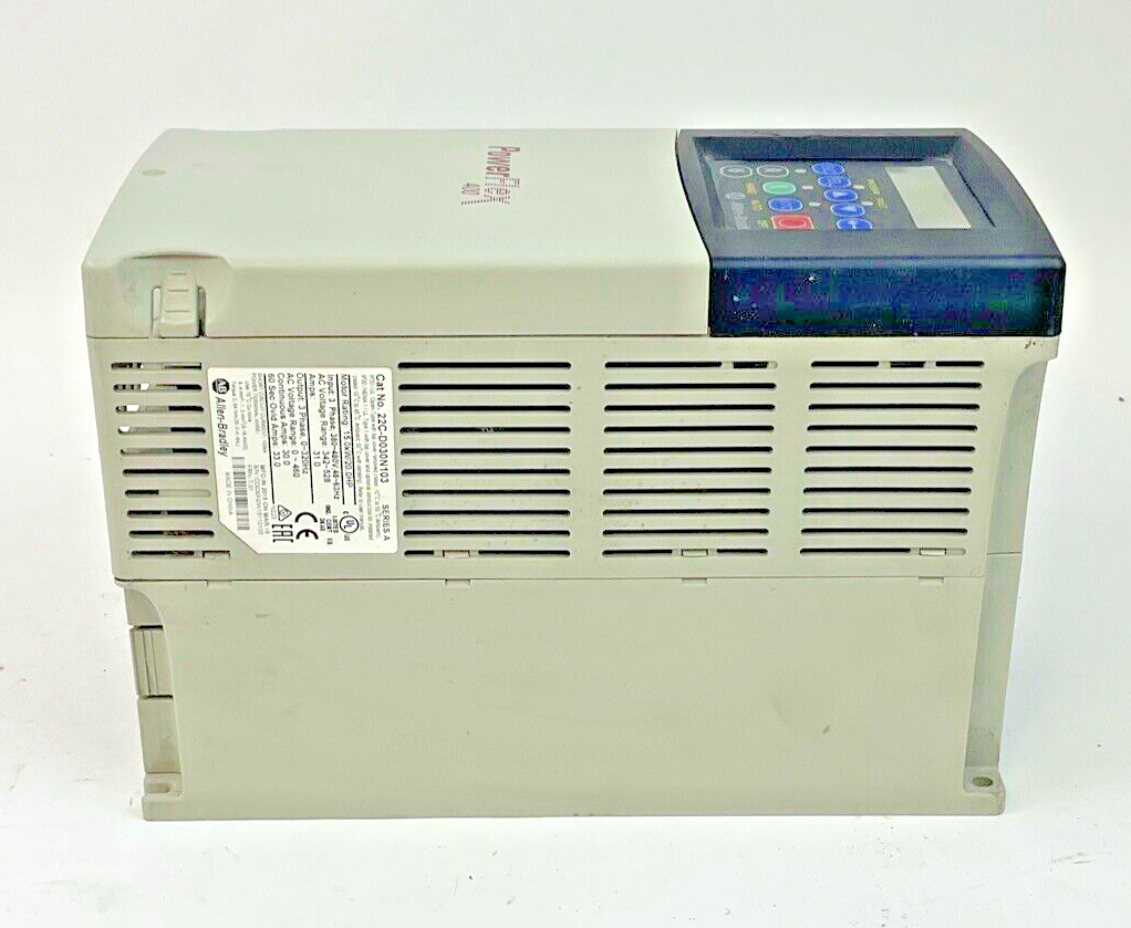 ALLEN-BRADLEY 22C-D030N103 SER. A FRN. 7.01 POWERFLEX 400 480VAC 20HP 31.0A