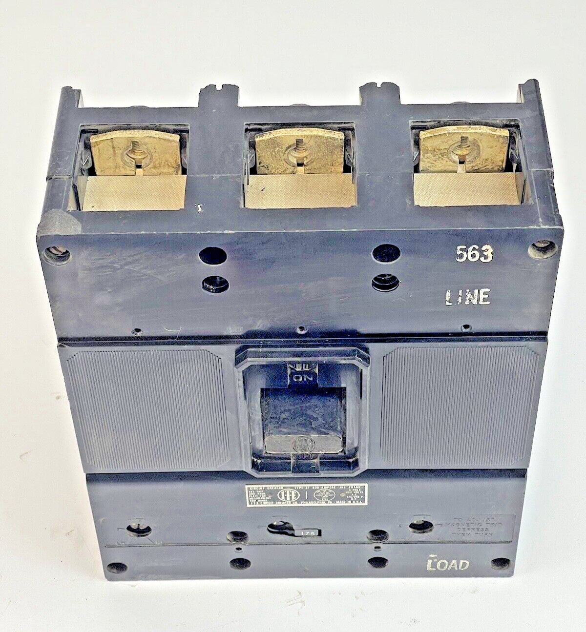 ITE - ET 400 - ET 5745 - CIRCUIT BREAKER - 400 A, 600 VAC, 3 POLE W/ 175 A PLUG