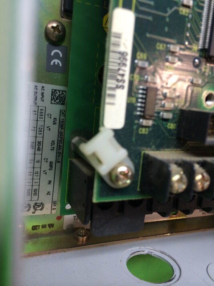 ALLEN BRADLEY FREQUENCY DRIVE 1336F-BRF50-AN-EN 1201-HCS1 5HP, 1201-HCS1, 5V