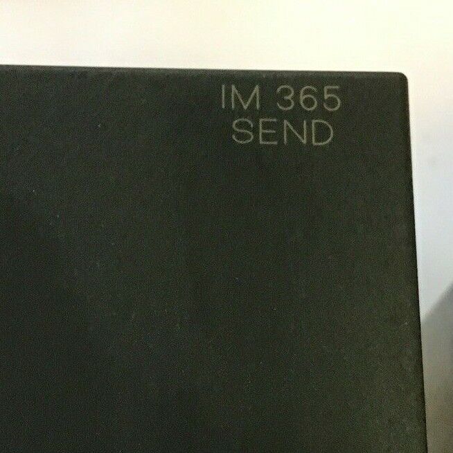 SIEMENS 6ES7 365-0BA01-0AA0 INTERFACE MODULES SEND/RECEIVE IM365**LOTOF2**
