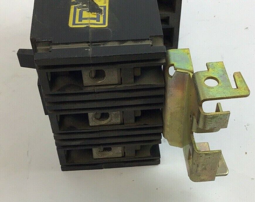 SQUARE D FA36060-S1025 CIRCUIT BREAKER 600VAC 250VDC 3POLE 60A W/SHUNT TRIP