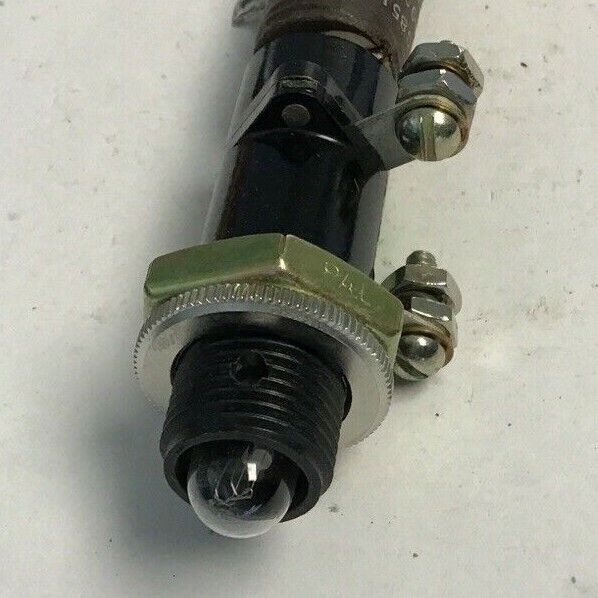 GENERAL ELECTRIC 127B8108G-2 INDICATING LAMP 125VDC TYPE ET-16