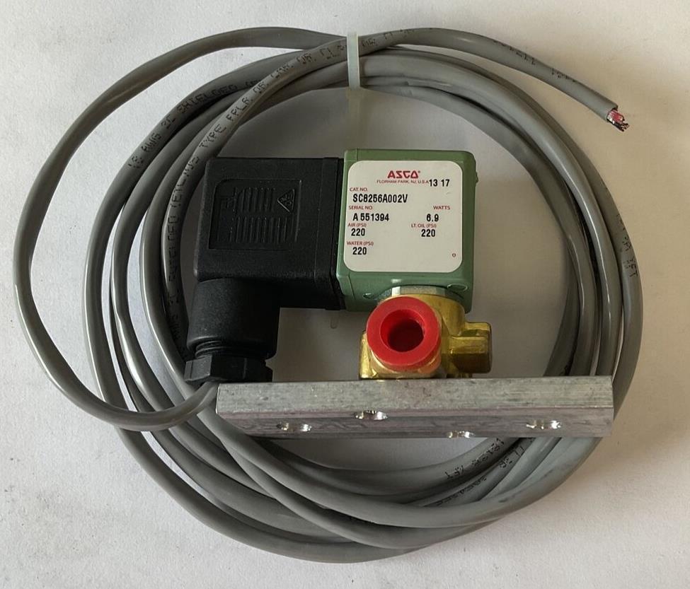 ASCO SC9256A002V SOLENOID VALVE 220PSI 24VDC 6.9W FT