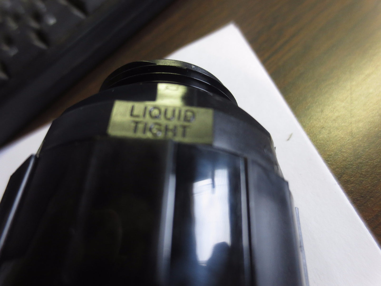 HEYCO SLC-SERIES - 3/4" NPT STRAIGHT LIQUID TIGHT CONNECTOR - NEW SURPLUS