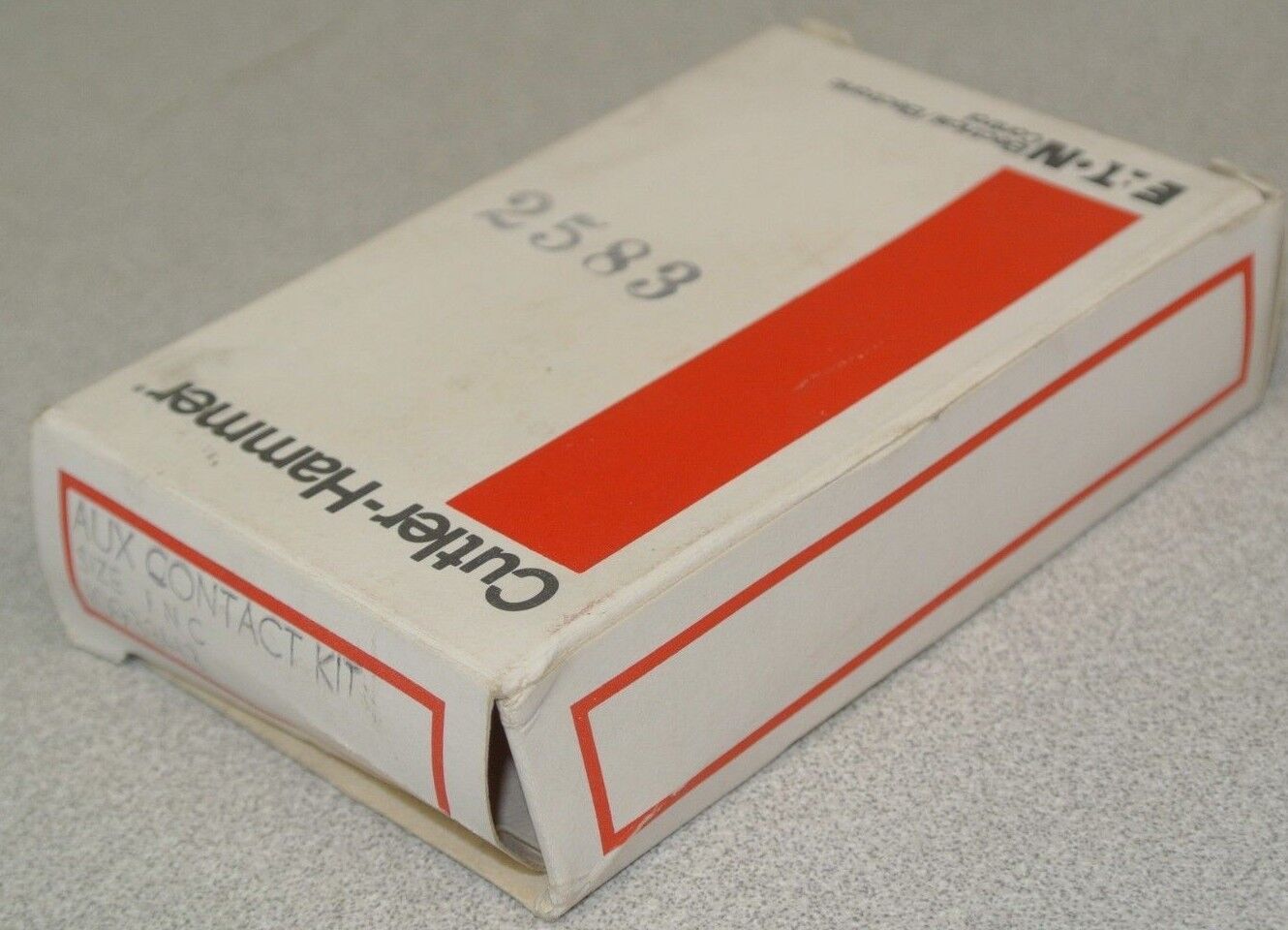 LOT of 3 CUTLER-HAMMER 10933H3 AUXILIARY CONTACT KIT / SIZE 1 / N.C. NEW SURPLUS