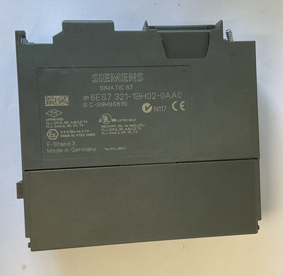 SIEMENS 6ES7 321-1BH02-0AA0 DIGITAL CARD