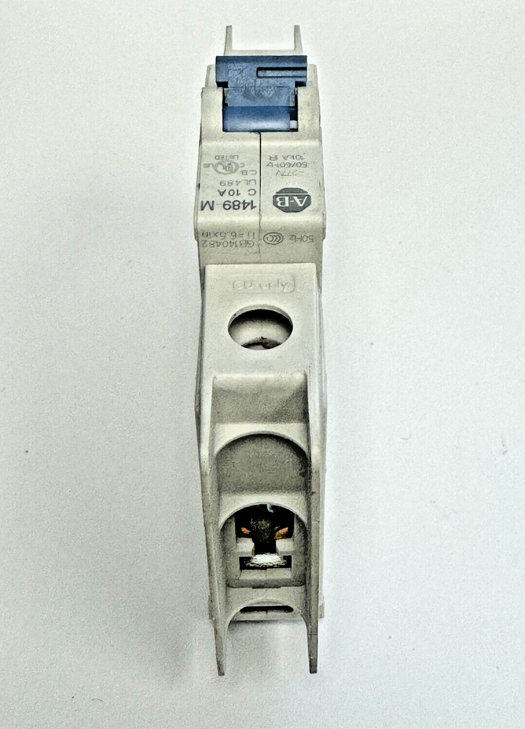 ALLEN-BRADLEY - 1489-M1C100 SER. D - MINIATURE CIRCUIT BREAKER - 1 P, 10A, 277 V