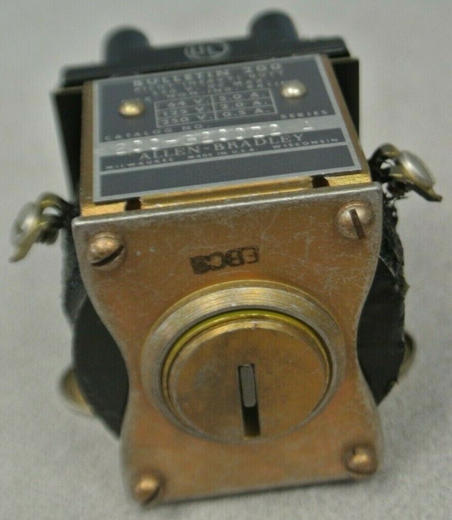 ALLEN-BRADLEY 200-G200Z2 / TYPE G DC RELAY / 230-250VDC / NEW SURPLUS