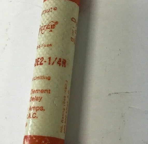 GOULD ATS-DE2-1/4R FUSE RK5 2-1/4AMP 600VAC DUAL ELEM. TIME DEL.***LOTOF10***