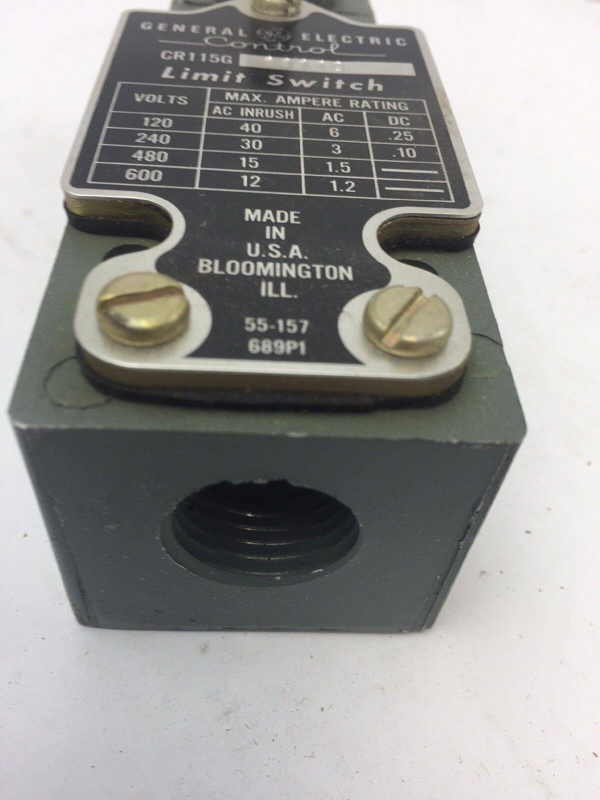 GE CR115G11110 LIMIT SWITCH 600 V