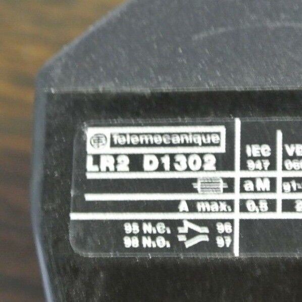 TELEMECANIQUE LR2D1302 - THERMAL OVERLOAD RELAY - 0.16-0.25A - NEW SURPLUS