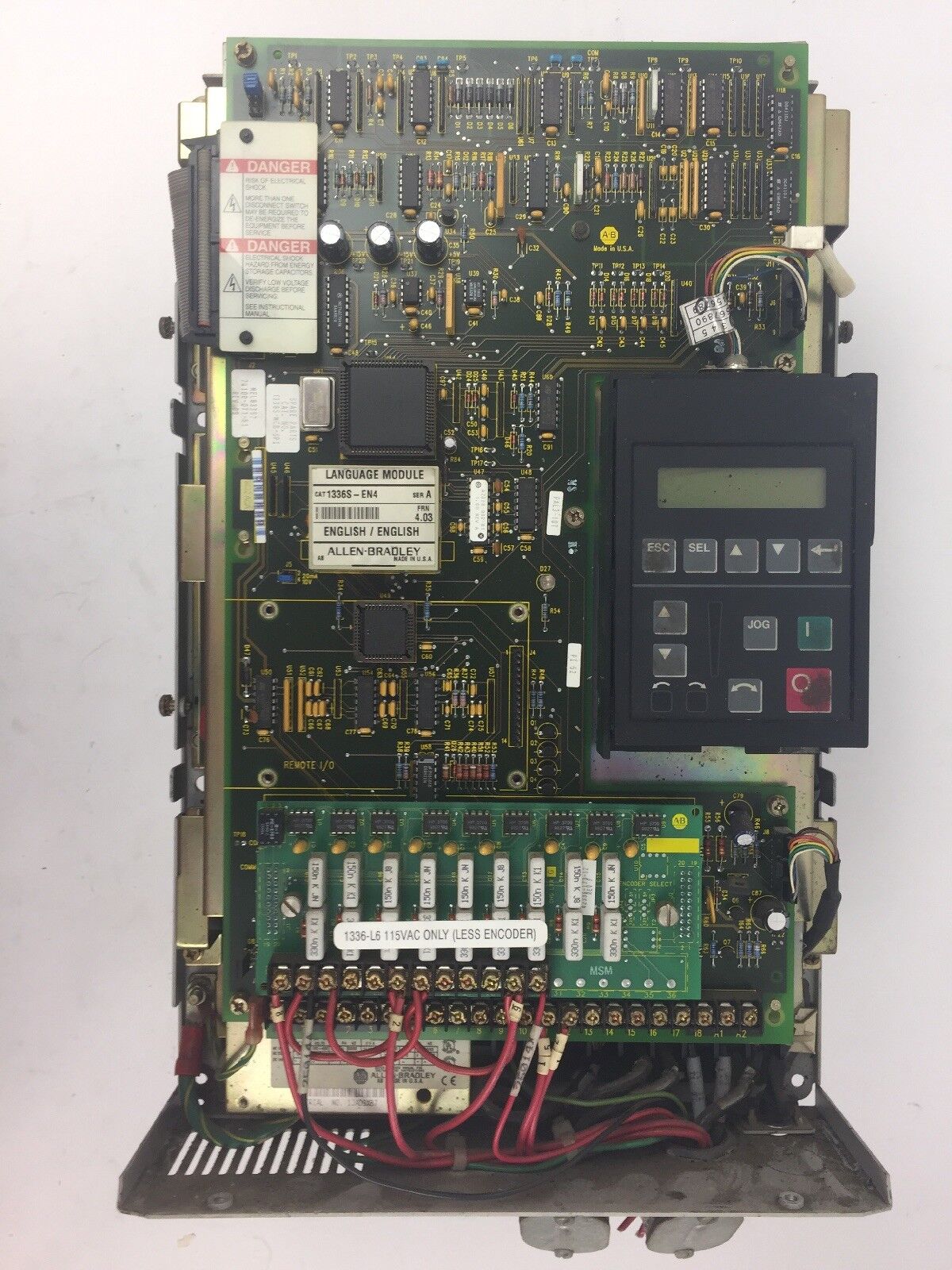 ALLEN BRADLEY 1336S-B015-AN-EN4 AC DRIVE 1336 PLUS 480V