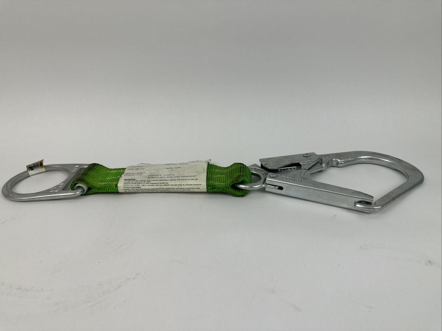 MILLER 480/19INGN LANYARD 19IN 400LBS HOOK ANCHOR POLYESTER