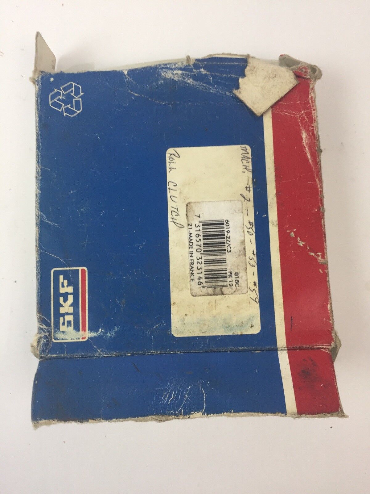 SKF 6019-2Z/C3 SINGLE ROW BALL BEARING