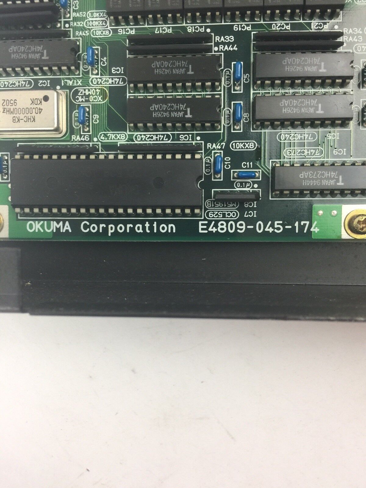 OKUMA FUB-P4M4 E4809-45-174 PC BOARD 1911-2241-31 024