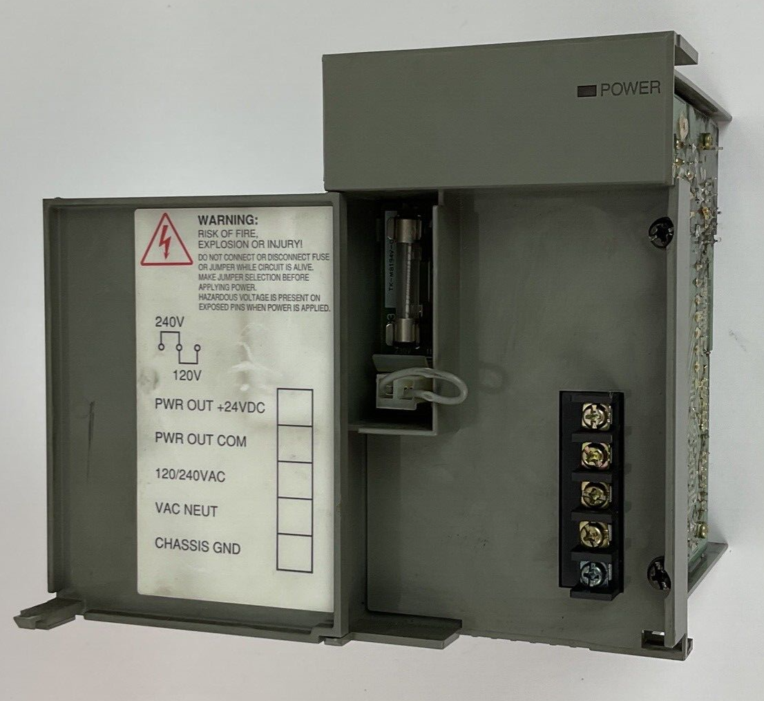 ALLEN BRADLEY 1746-P2 SER.C SLC 500 POWER SUPPLY 5A 85-132VAC 170-265VDC 50/60HZ