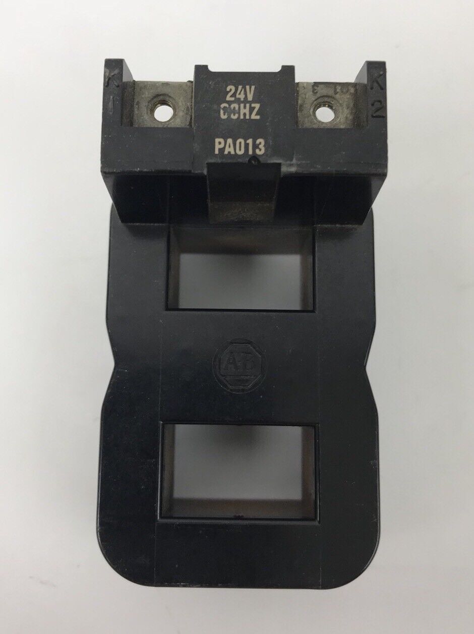 ALLEN BRADLEY PA-013 COIL, 24V @ 60HZ, USED, GREAT CONDITION, MISSING SCREWS