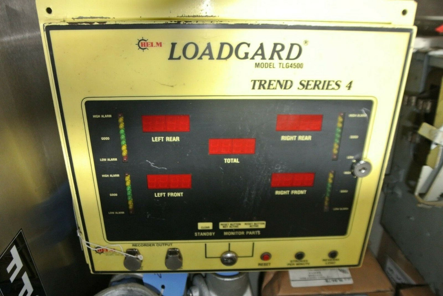 HELM LOADGARD TLG4500 TREND SERIES 4 LOAD MONITOR - NO KEYS