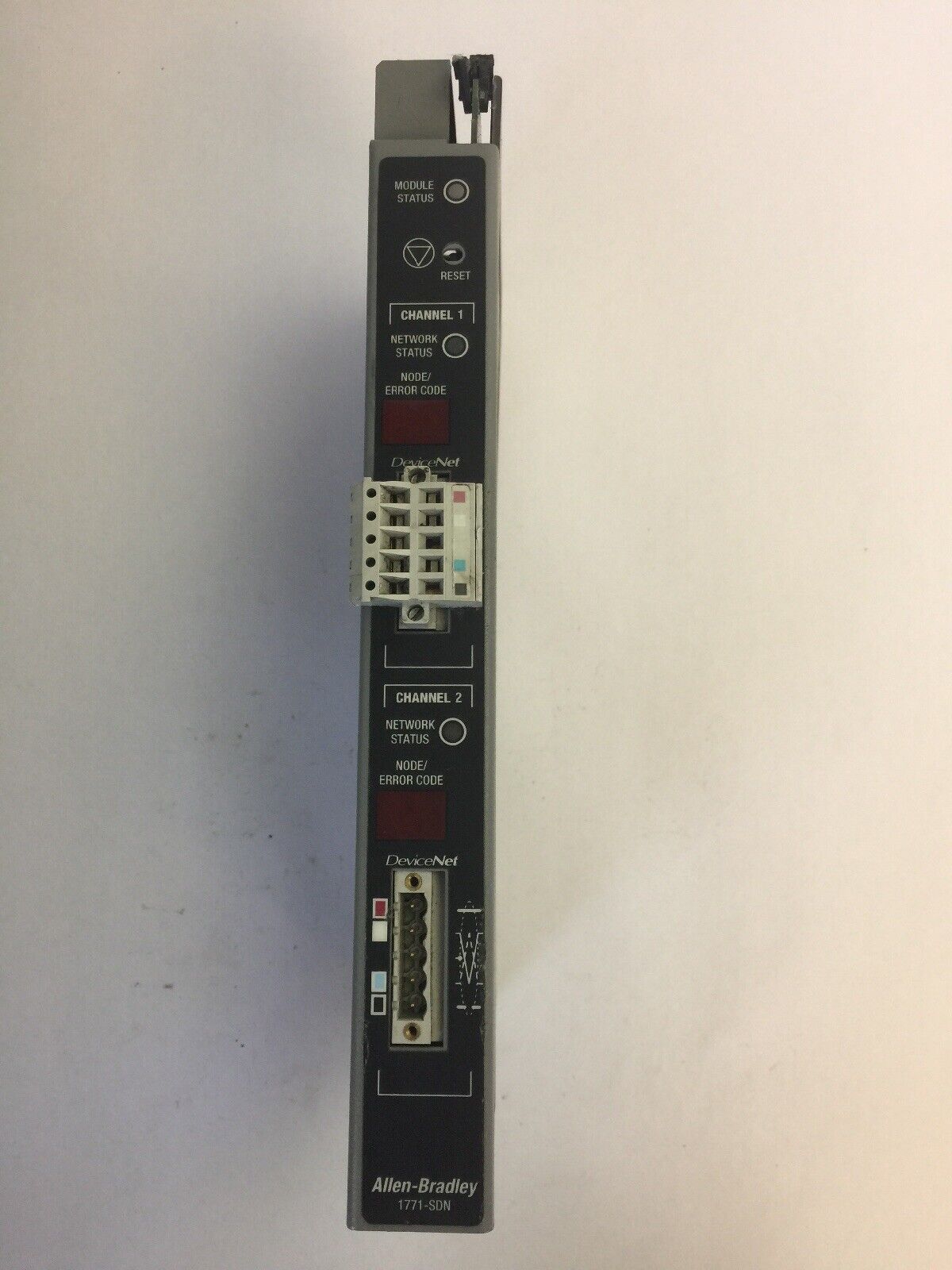 ALLEN BRADLEY 1771-SDN/C DEVICENET SCANNER MODULE REV E01