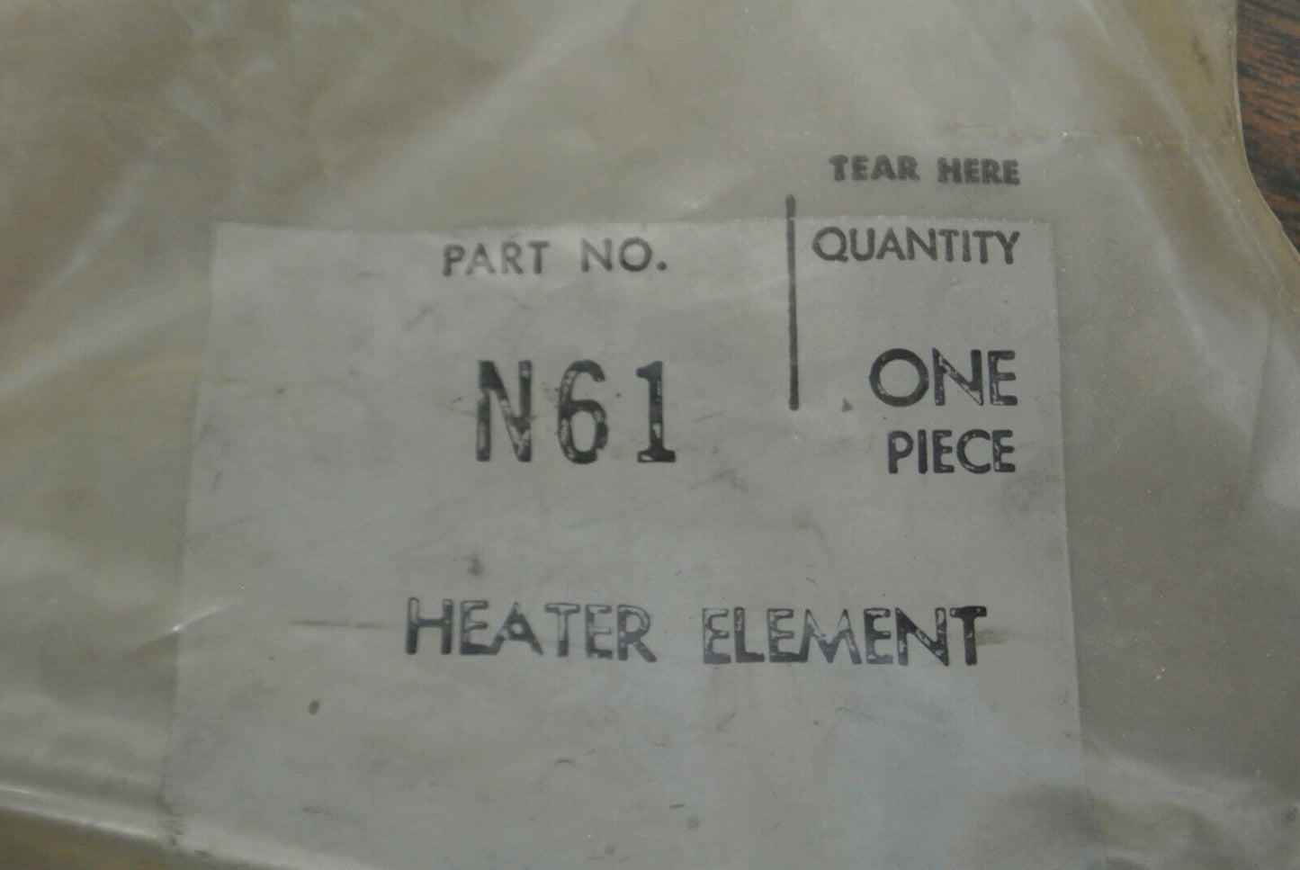 ALLEN-BRADLEY N61 / OVERLOAD HEATER ELEMENT / NEW SURPLUS
