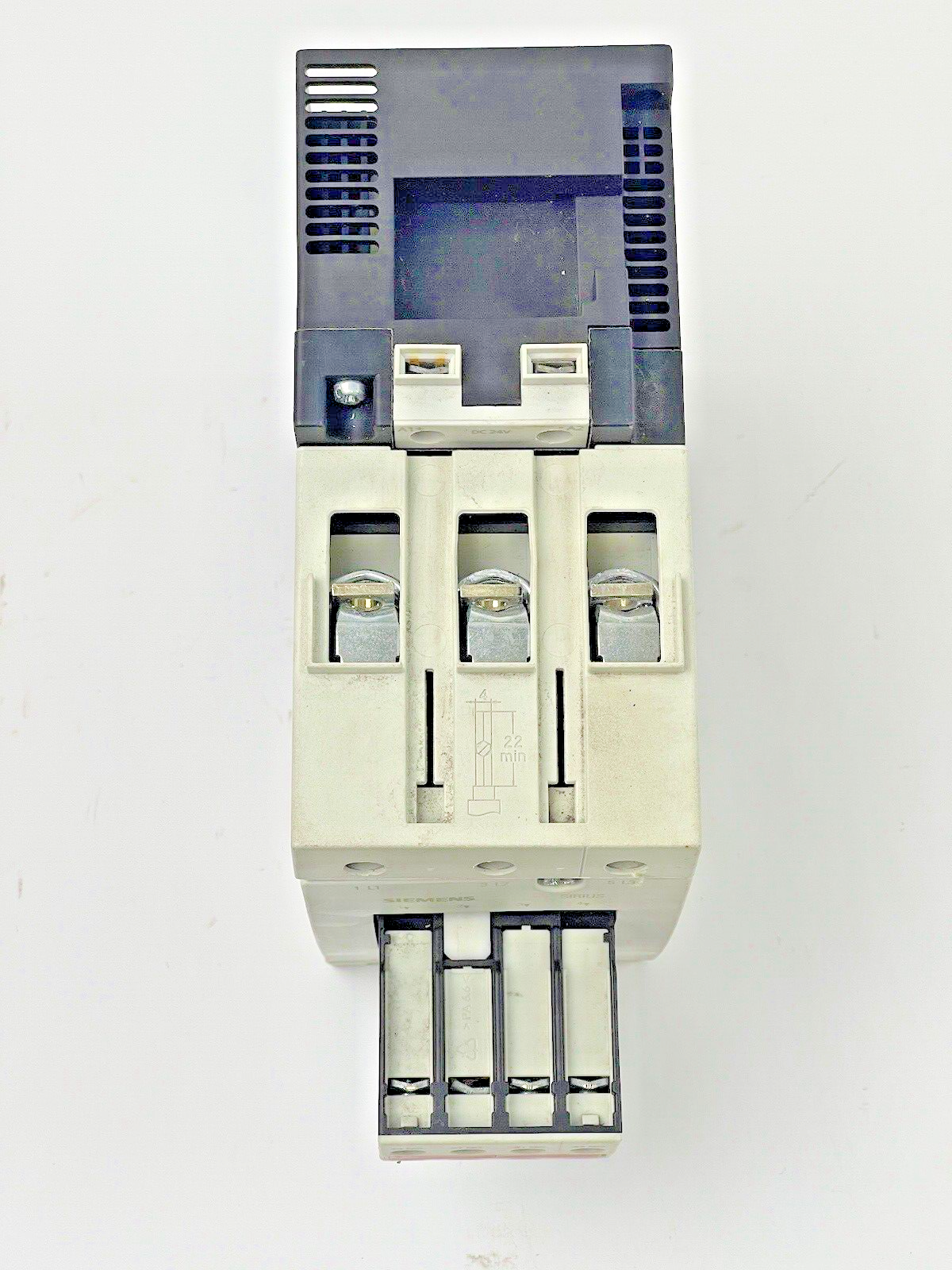 SIEMENS - 3RT1045-1BB44-3MA0 - CONTACTOR 24V & 3RH1921-1HA22-3AA1 AUX. CONTACT