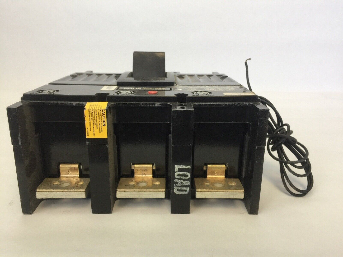 GE TJK636F000 MOD 5 CIRCUIT BREAKER 600VAC 600A 3 POLE 500A MAG ADJ 1500-5000A