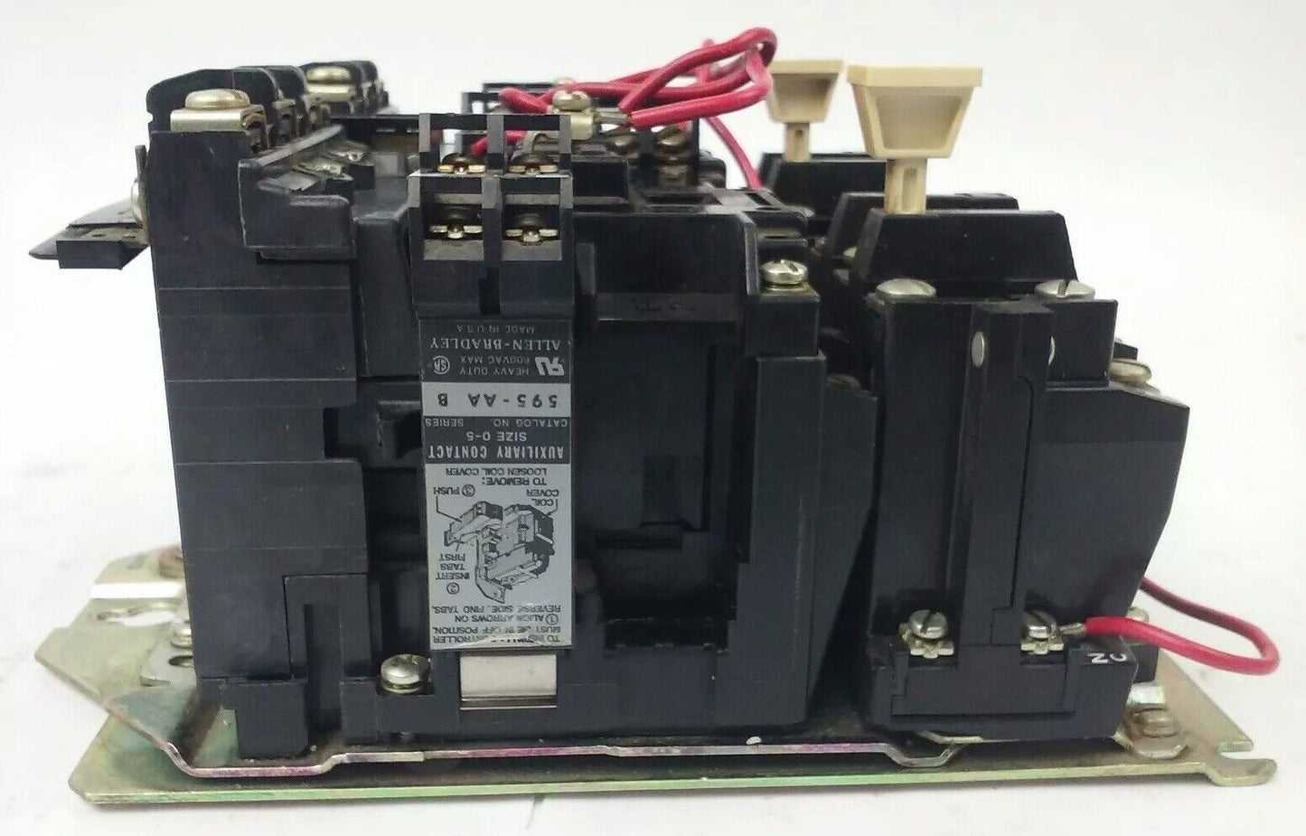 ALLEN BRADLEY, 520E-BOD , SER. C, STARTER, SIZE 1, 600V, 27A, 3PH, 120V COIL