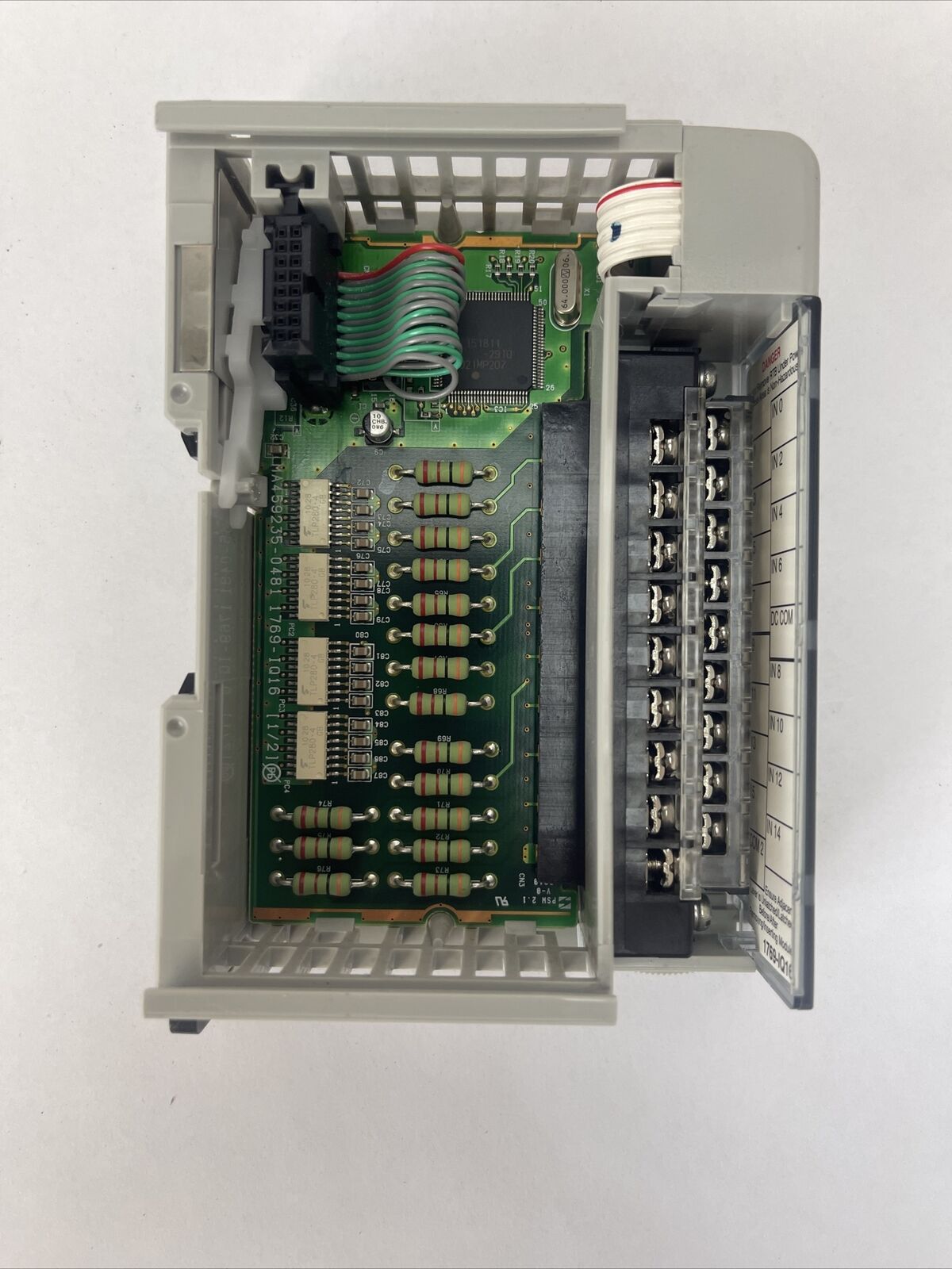 ALLEN BRADLEY 1769-IQ16 COMPACT I/O 16CH INPUT MODULE SER A F/W REV 3.1 DIR/VER