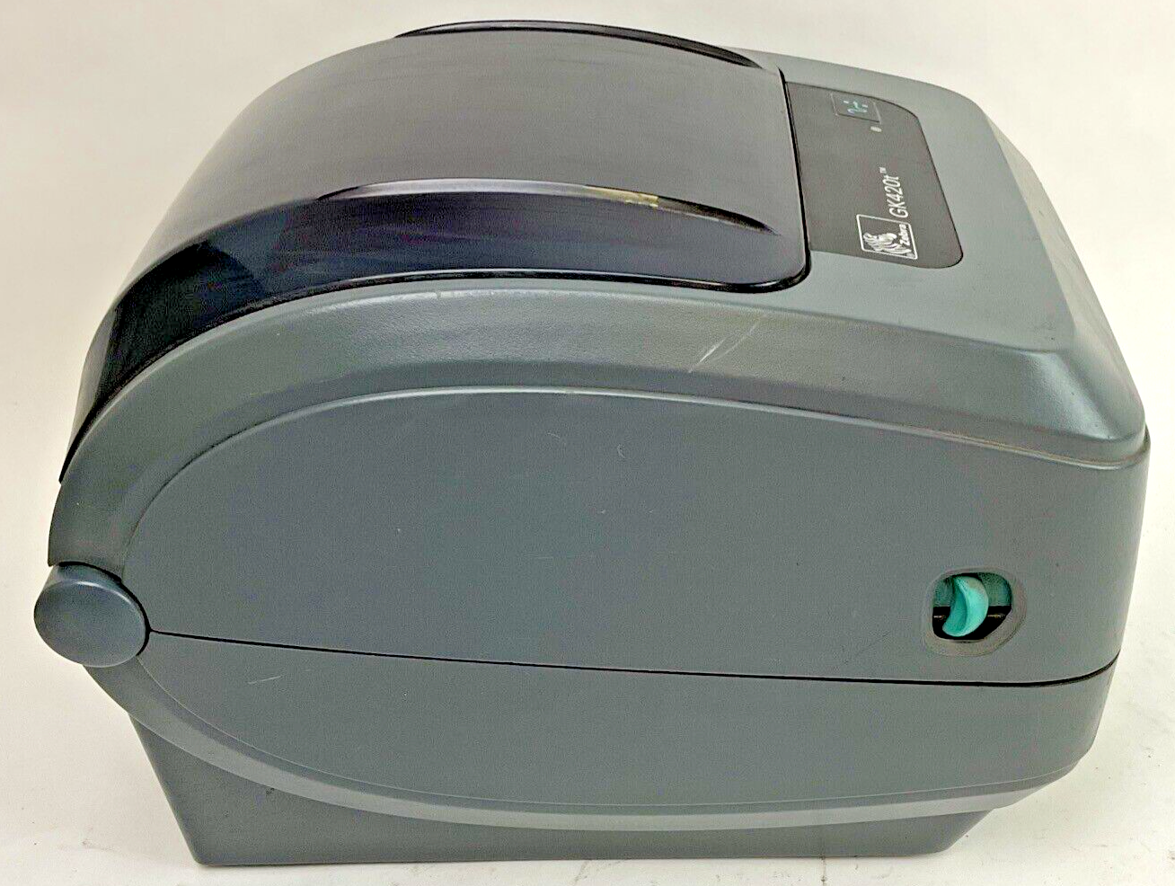 ZEBRA GK420T THERMAL LABEL PRINTER 24VDC 2.5A *NO POWER CORD*