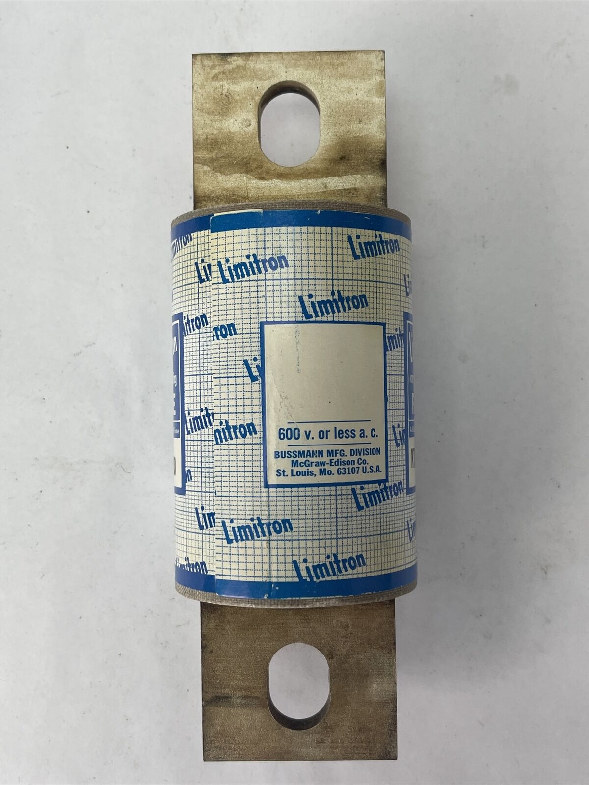 BUSS KTU-F 1200 LIMITRON CURRENT-LIMITING FUSE 1200AMP 600VAC
