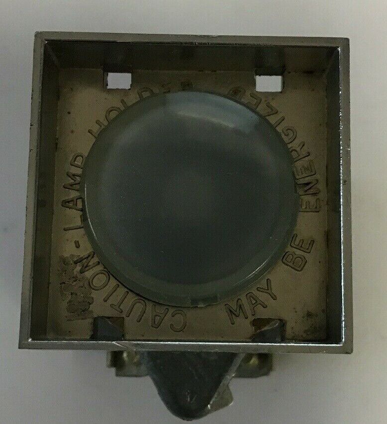 GE E30BF COMPACT PUSHBUTTON INDICATING LIGHT 6VAC/DC