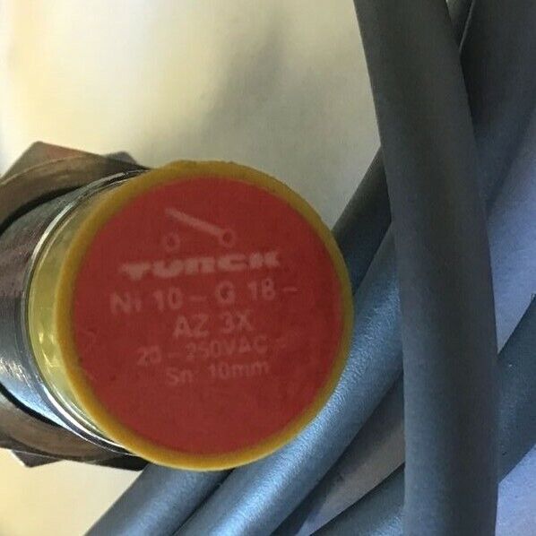 TURCK NI10-G18-AZ3X PROXIMITY SENSOR 250VAC