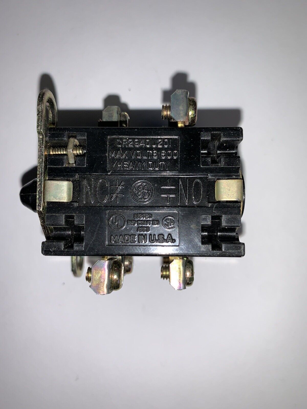 General Electric Oiltight Selector Switch CR2940UB203K