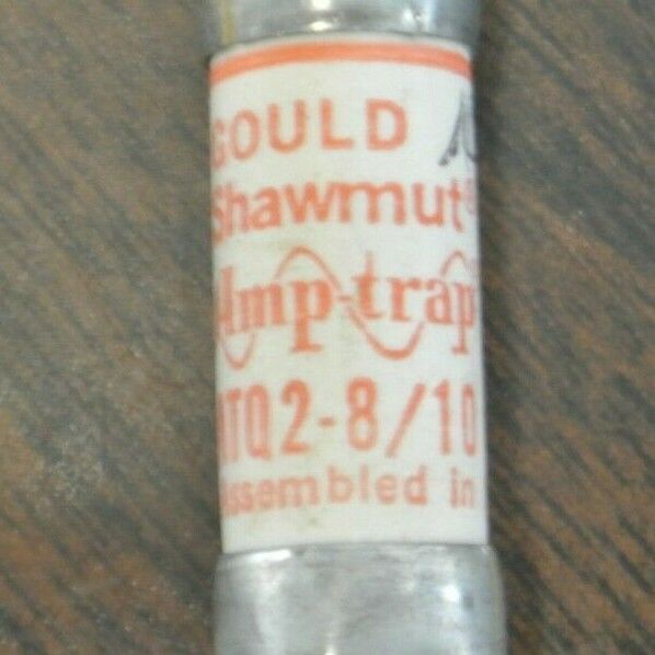 BOX of 10 / GOULD-SHAWMUT ATQ2-8/10 AMP-TRAP® FUSE / 2-8/10A / 500V NEW SURPLUS