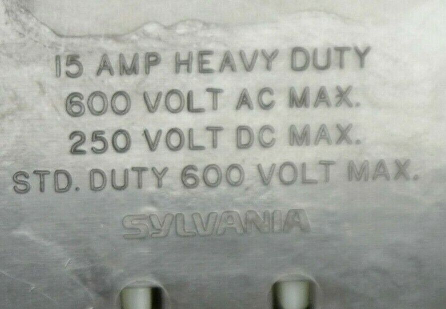 SYLVANIA / JOSLYN CLARK KKD-110 AUXILIARY CONTACT / 1 N.O. / 1 N.C. NEW SURPLUS