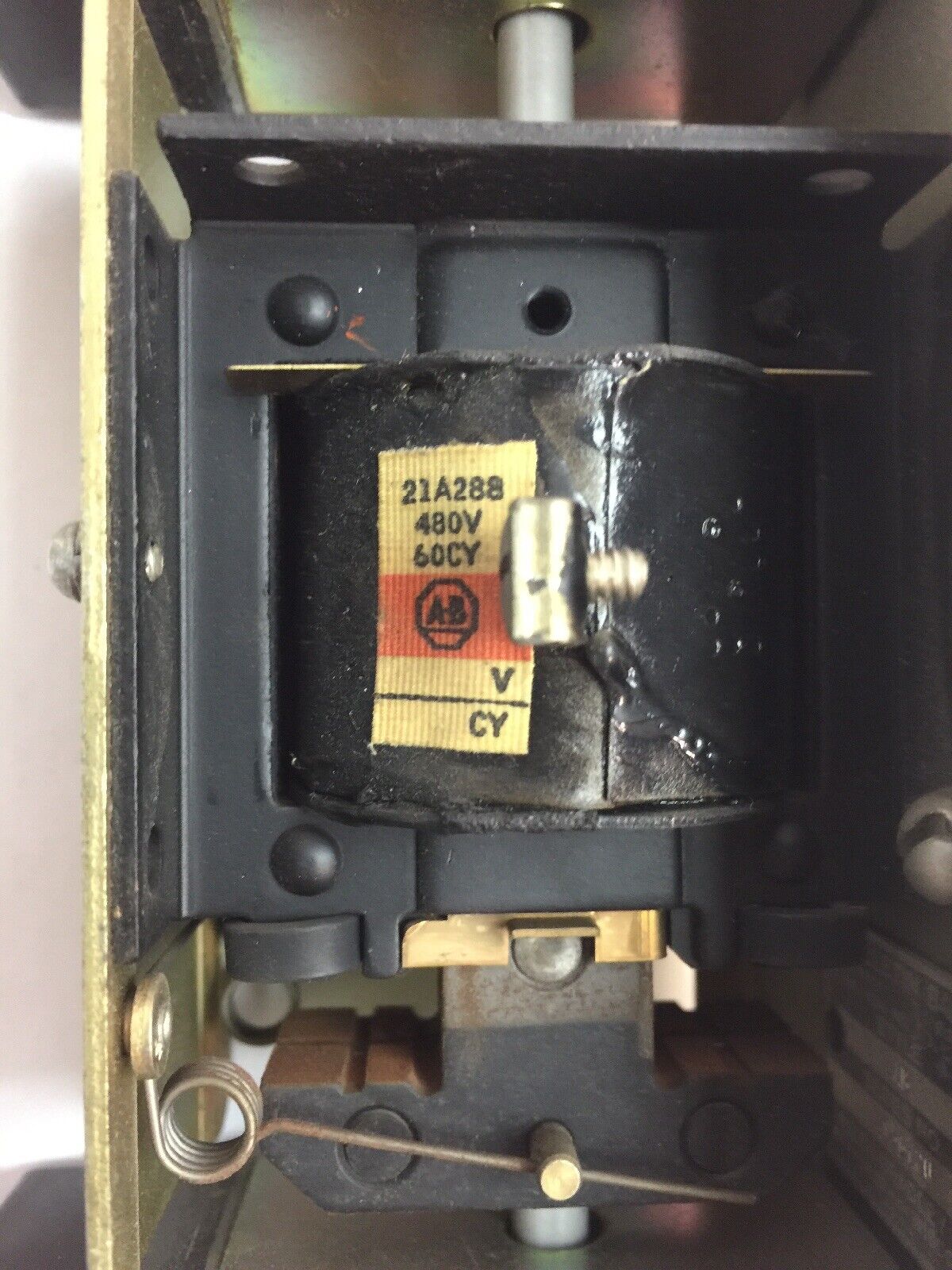 ALLEN BRADLEY 849 AB PNEUMATIC TIMING RELAY 1496-N1 SER B 600VAC 230-250VDC 0.2A